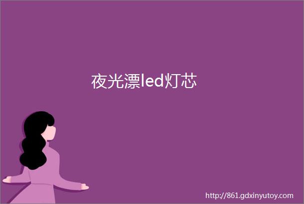 夜光漂led灯芯