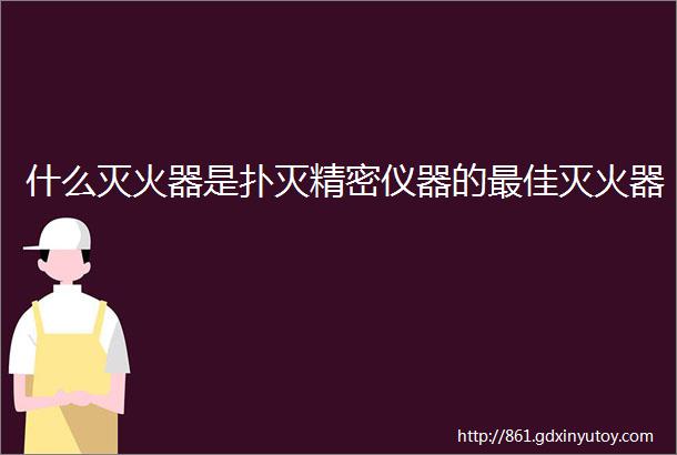 什么灭火器是扑灭精密仪器的最佳灭火器